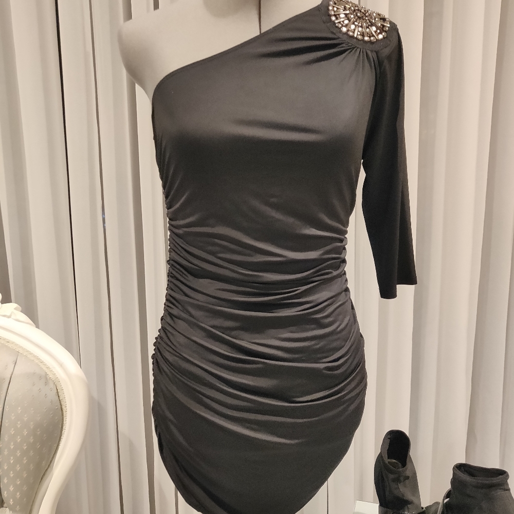 One sleeve mini Dress